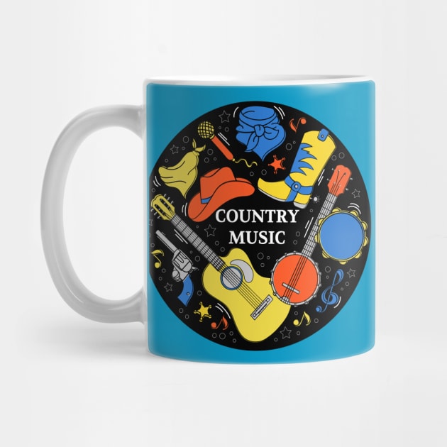 country music concept by Mako Design 